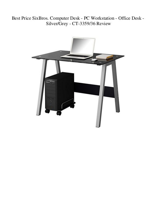 Best Price Sixbros Computer Desk Pc Workstation Office Desk Si