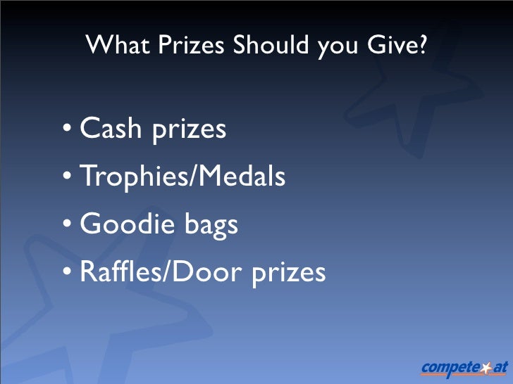 Best Prizes To Give