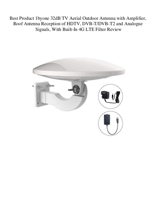 Best Product 1byone 32db Tv Aerial Outdoor Antenna With Amplifier Ro