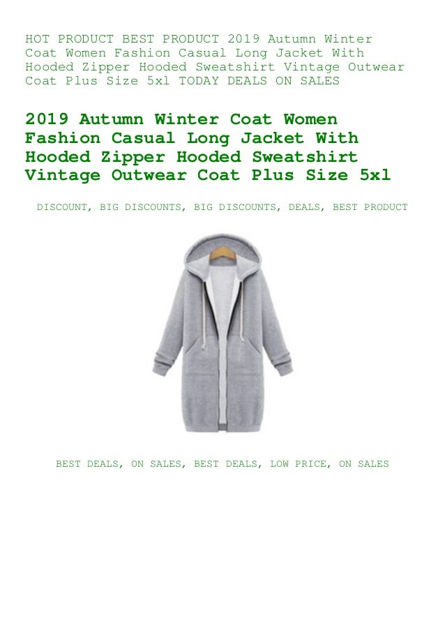 Best Product 2019 Autumn Winter Coat Women Fashion Casual Long Jacket
