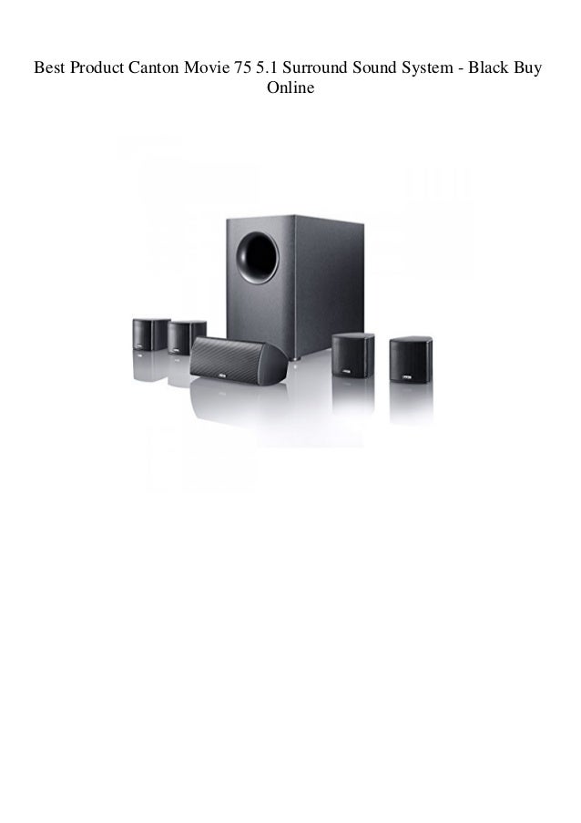 canton 5.1 speaker package