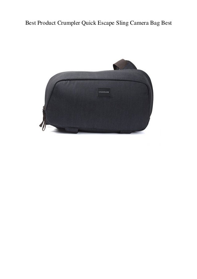 crumpler quick escape sling