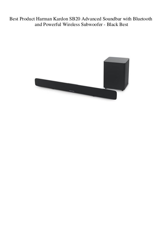 sb20 soundbar