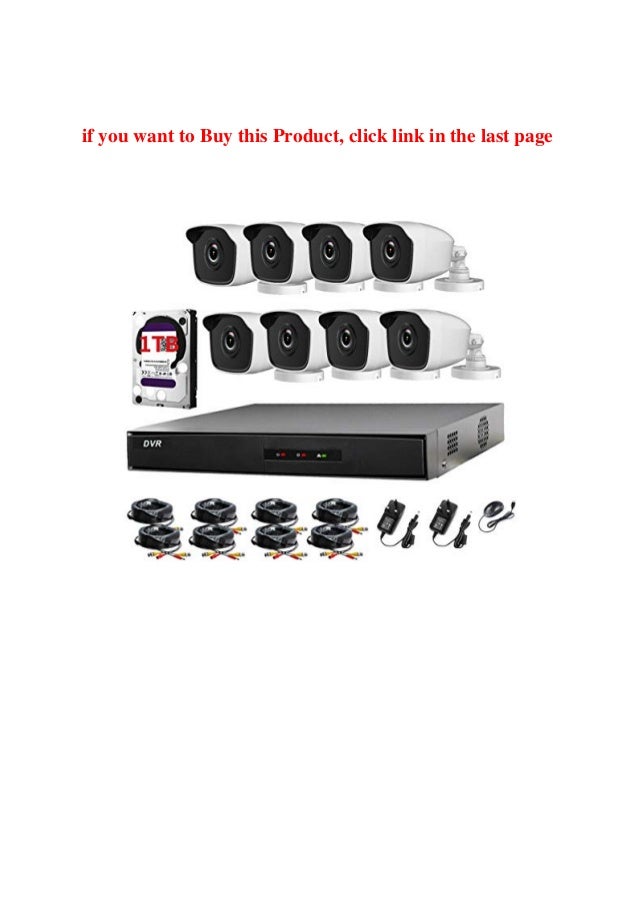 Best Product HIWATCH HIKVISION 8CH DVR 