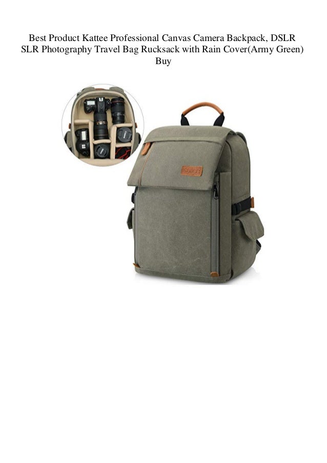 best canvas camera bag
