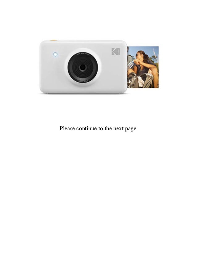 camera that prints small pictures