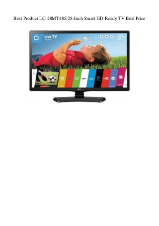 Best Product LG 28MT48S 28-Inch Smart HD Ready TV Best Price
 