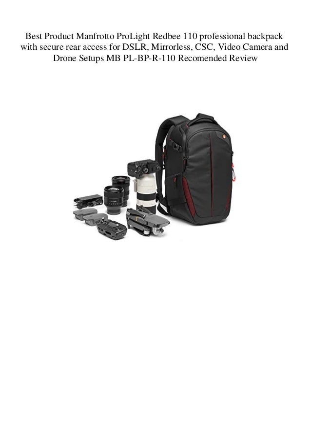 Best Product Manfrotto Prolight Redbee 110 Professional Backpack With Best Product Manfrotto Prolight Redbee 110 Professional Backpack With