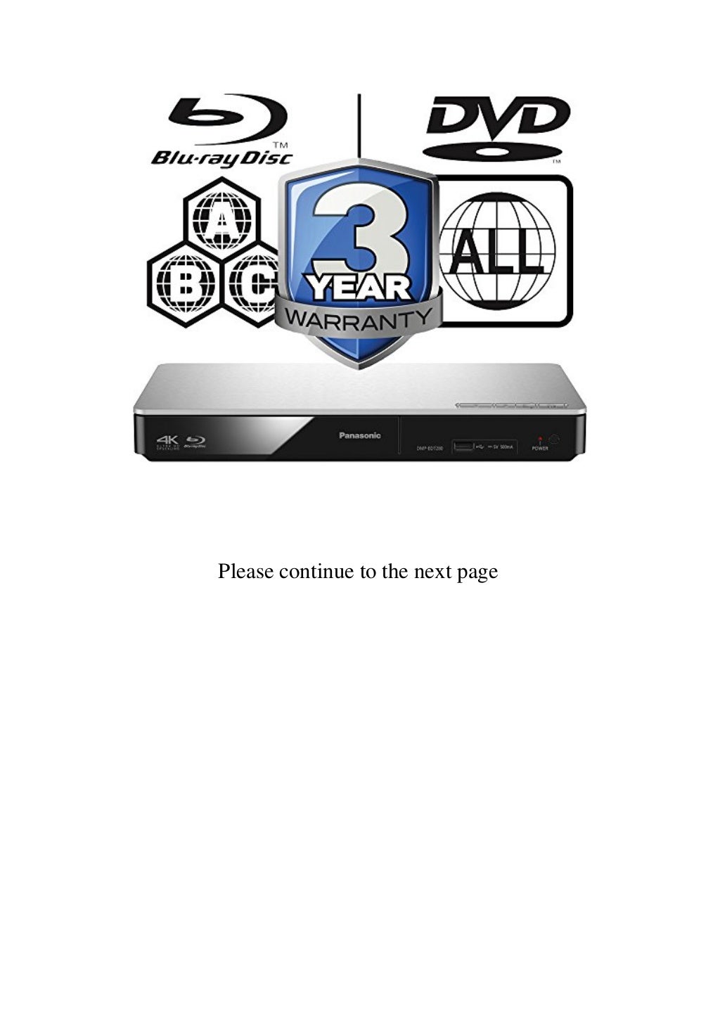 Best Product Panasonic DMPBDT280EB Smart 3D 4K Upscaling ICOS Multi