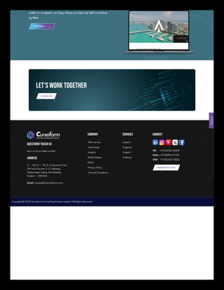 Best product scaling solutions company USA – Cuneiform | PDF