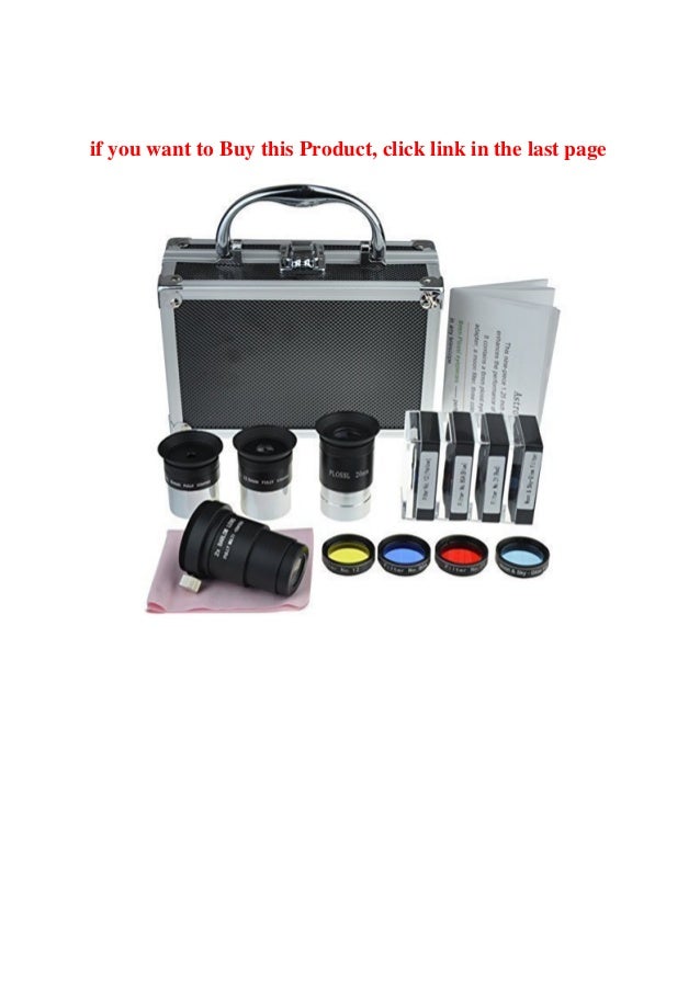Best Product Solomark Astronomical Telescope Accessory Kit -Telescope…