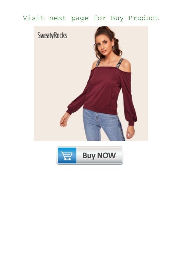 cold shoulder letter taped sweatshirt
