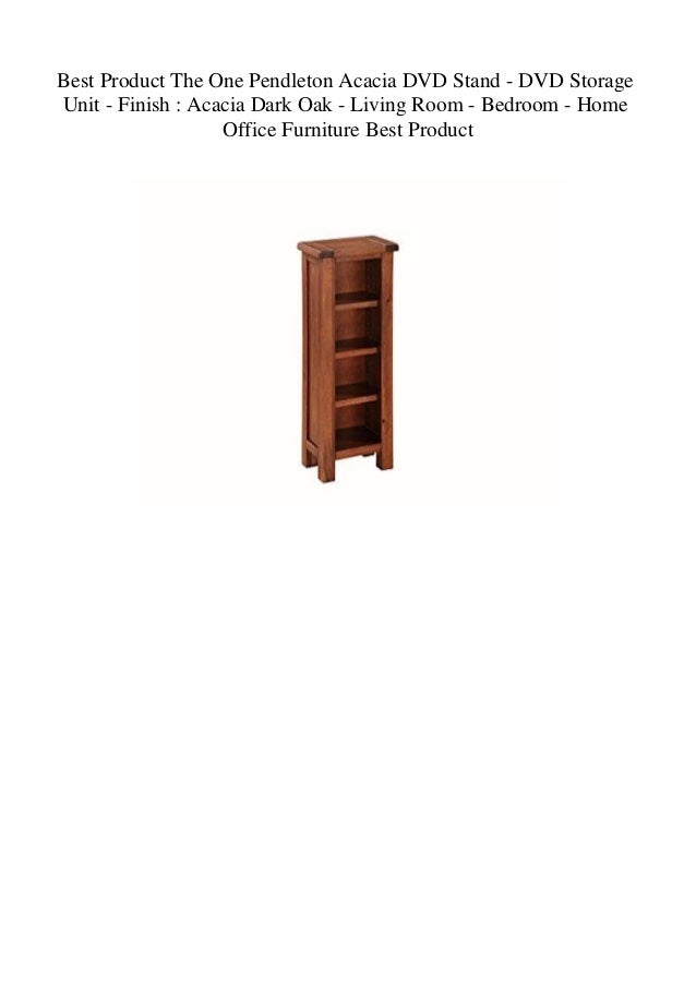 Best Product The One Pendleton Acacia Dvd Stand Dvd Storage Unit