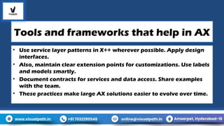Best Professional MicroSoft Dynamics Ax Training - Visualpath.pptx