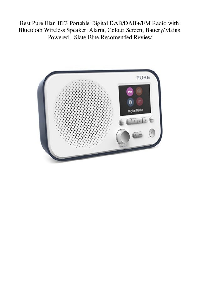 mains powered bluetooth speaker