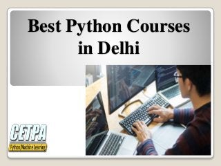 Best Python Courses
in Delhi
 