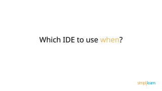 Best Python IDE in AI and Data Analytics | PPTX
