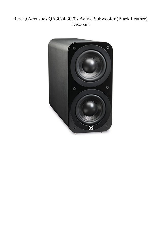 best cheap active subwoofer