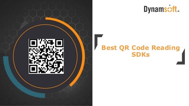 Best QR Code Reading
SDKs
 