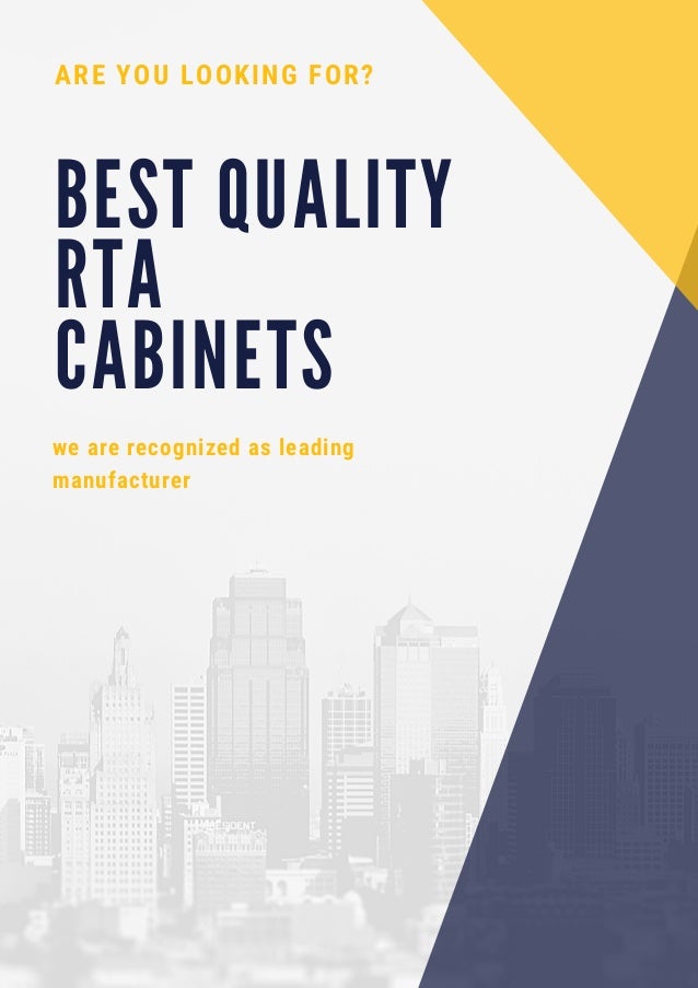 Looking For Best Quality Rta Cabinets