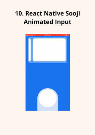 Best react native animation libraries & ui component of 2022 | PDF