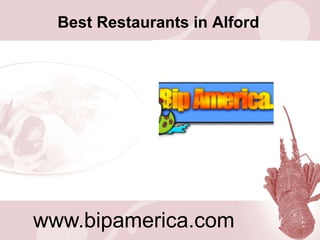 Best Restaurants in Alford
www.bipamerica.com
 