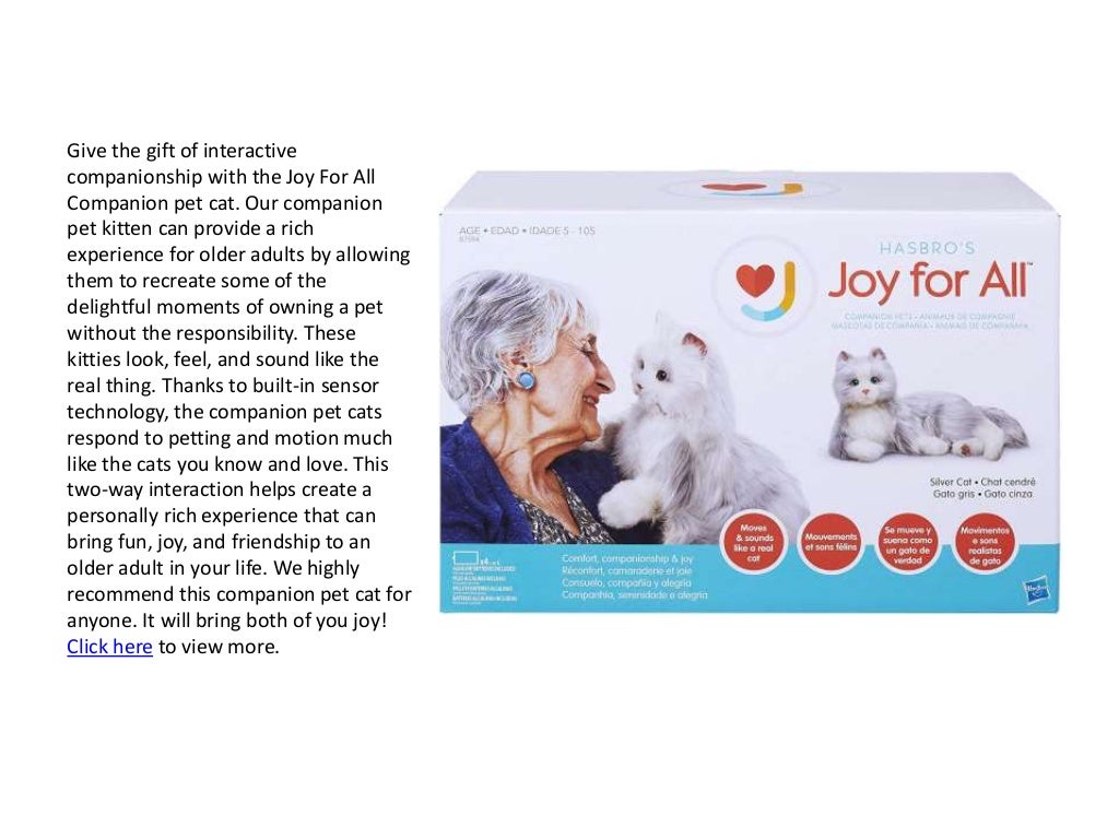 Best Robotic Companion Cats For Dementia Patients