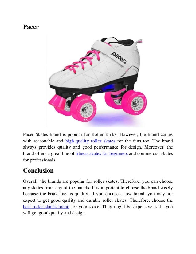 Best Roller Skates Brands