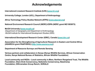 Conservation and wildlife in Kenya