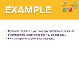 ✦ Please let me know if you have any questions or concerns..

✦ I feel that there is something that you are not sure..

✦ I will be happy to answer your questions..
EXAMPLE
 