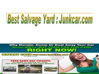 Best Salvage Yard : Junkcar.com 