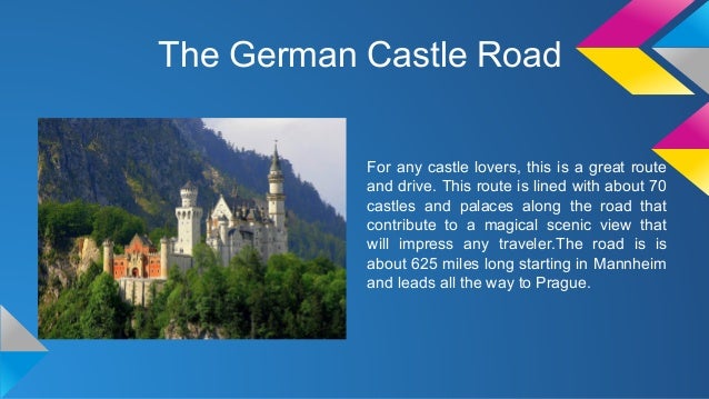Best scenic roads in germany