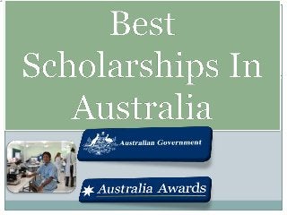 Best scholarships in australia
