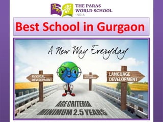 Best School in Gurgaon
 