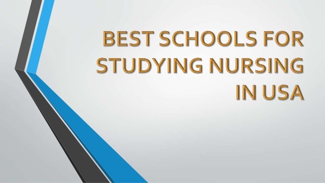 Best Schools For Studying Nursing In Usa Best Schools For Studying Nursing In Usa