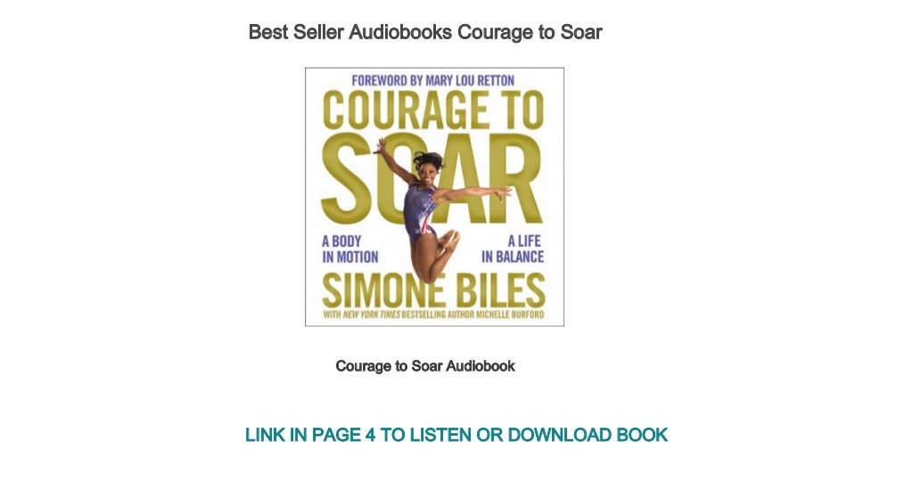 Best Seller Audiobooks Courage to Soar