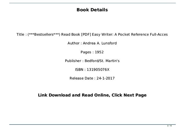 Easy Writer Pdf Easy Writer Pdf