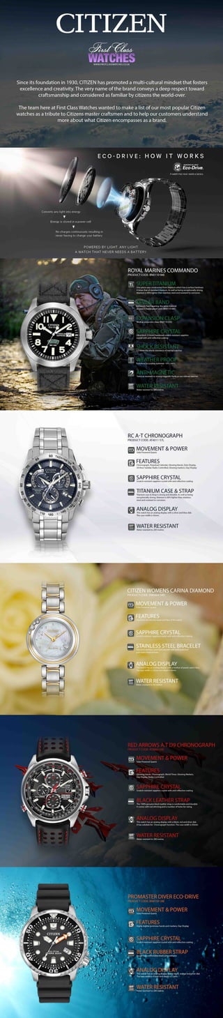 Best selling citizen watches