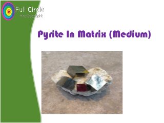 Pyrite In Matrix (Medium)
 