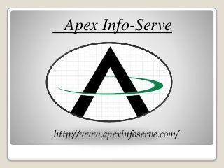 Apex Info-Serve
http://www.apexinfoserve.com/
 
