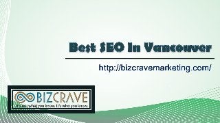 Best SEO In Vancouver