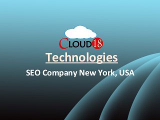 Technologies
SEO Company New York, USA
 