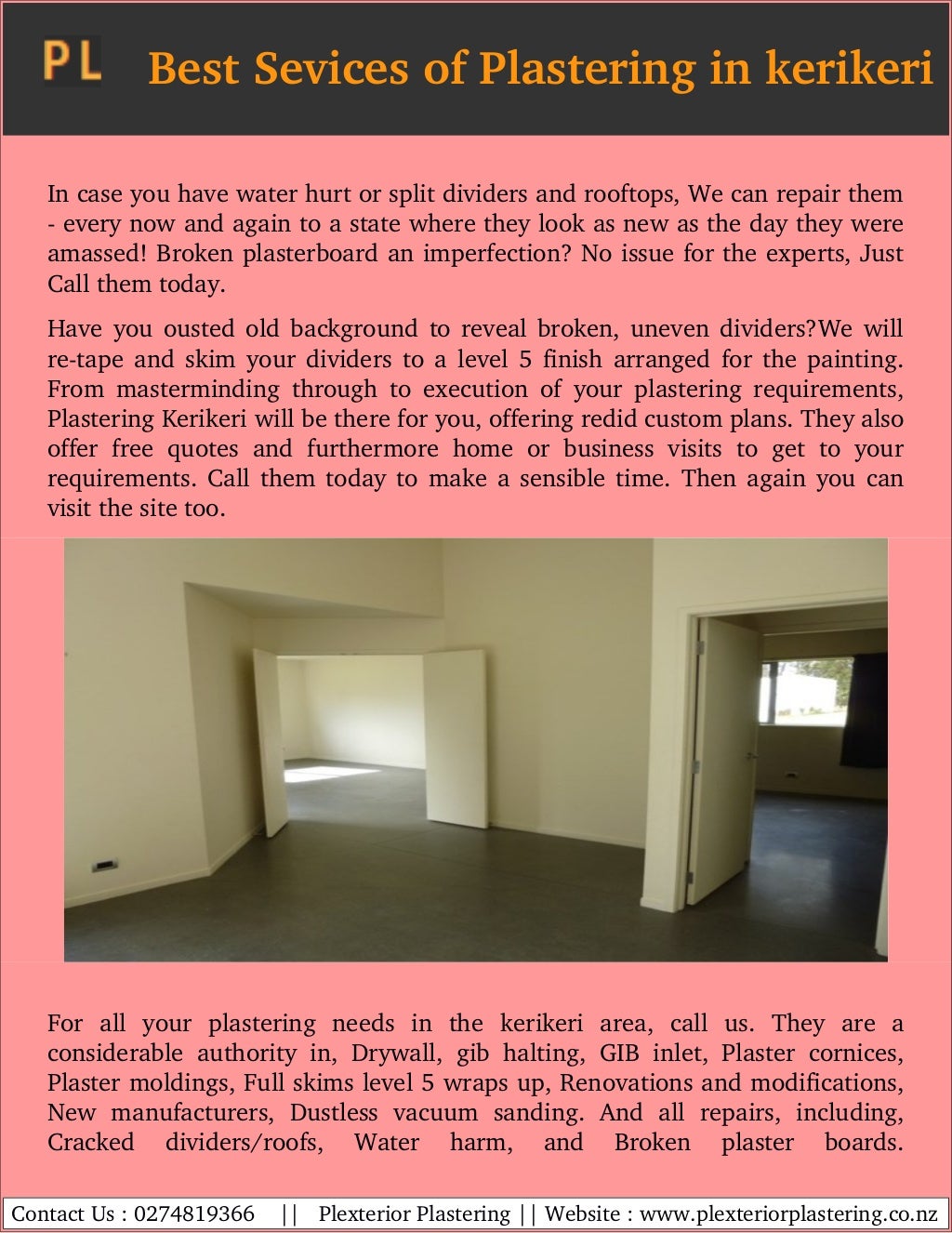 Best sevices of plastering in kerikeri