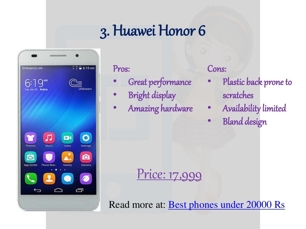 10 Best android phones under 20000