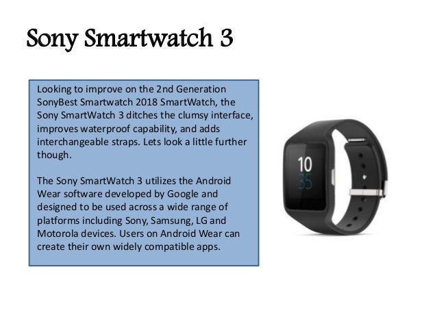 smartwatch compare 2018