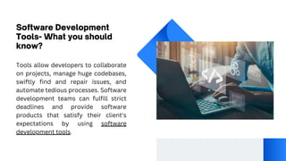 Best software development tools | PPT