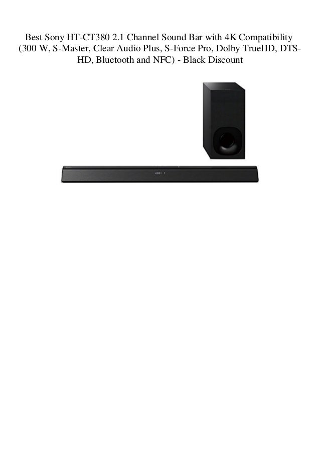 sony bluetooth speaker bar