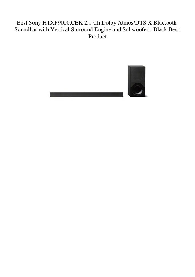 sony htxf9000 2.1