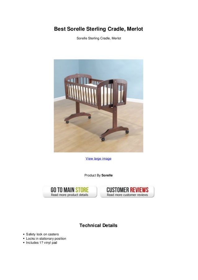sorelle cradle