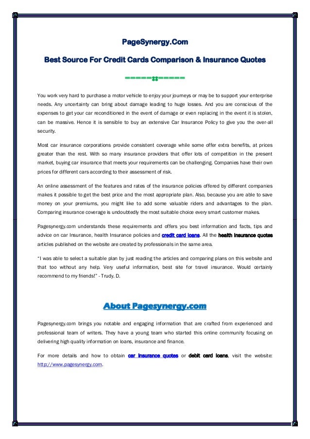 best source for credit cards parison 1 638